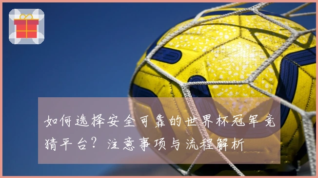 如何选择安全可靠的世界杯冠军竞猜平台？注意事项与流程解析